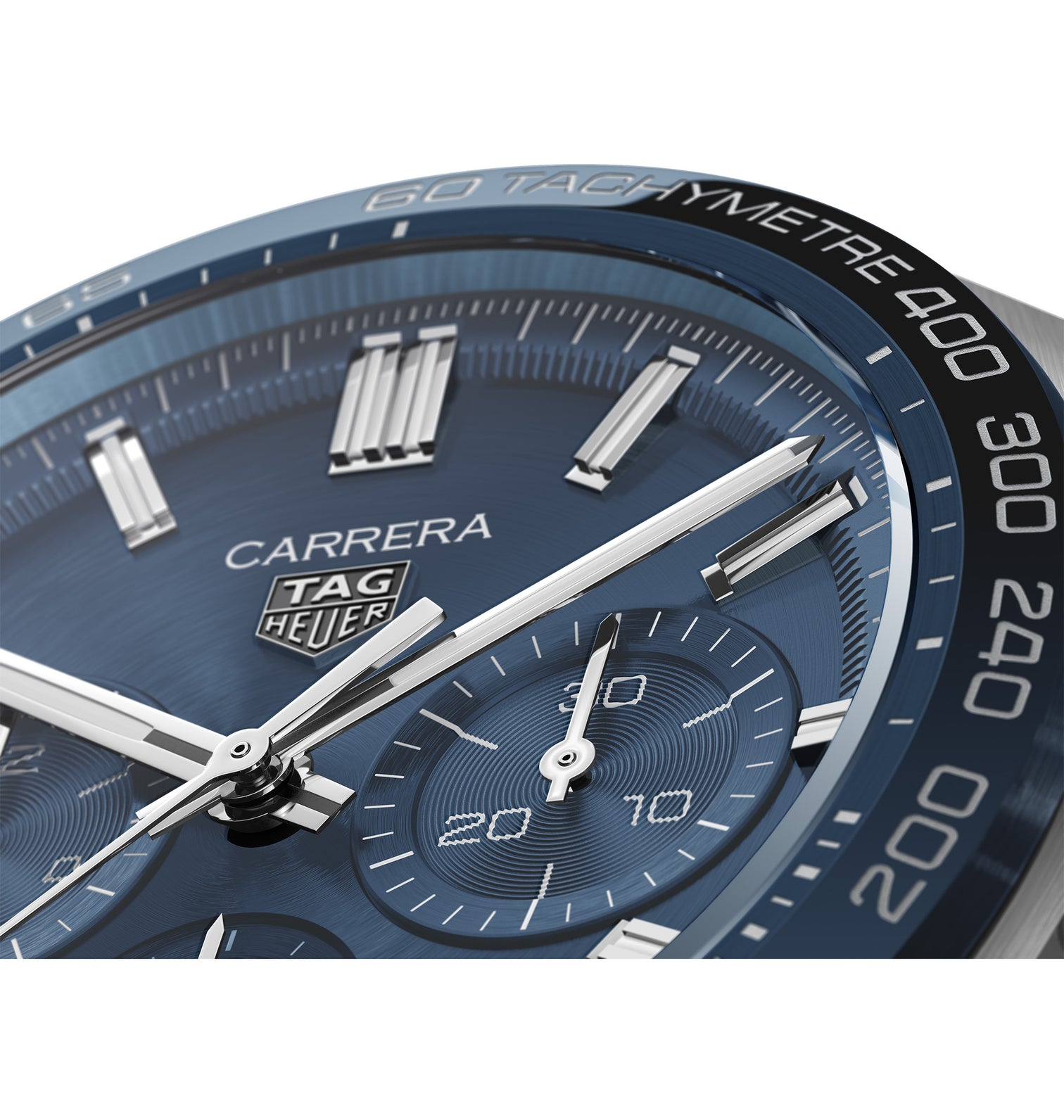 TAG Heuer Men's Carrera Automatic Chronograph Blue Dial Watch
